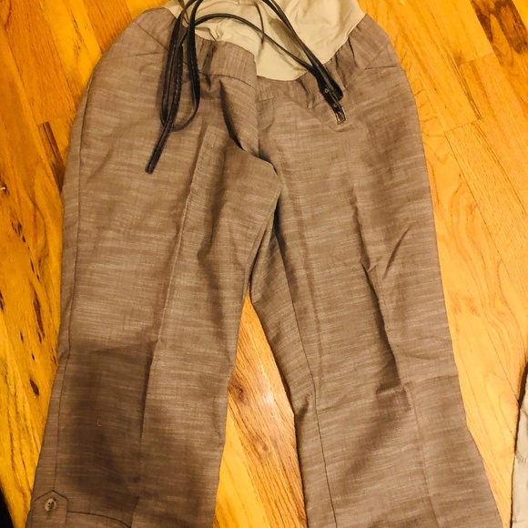 5-piece Maternity:3 pants,1 shirt,1 -belt L/XL - Picture 3 of 6